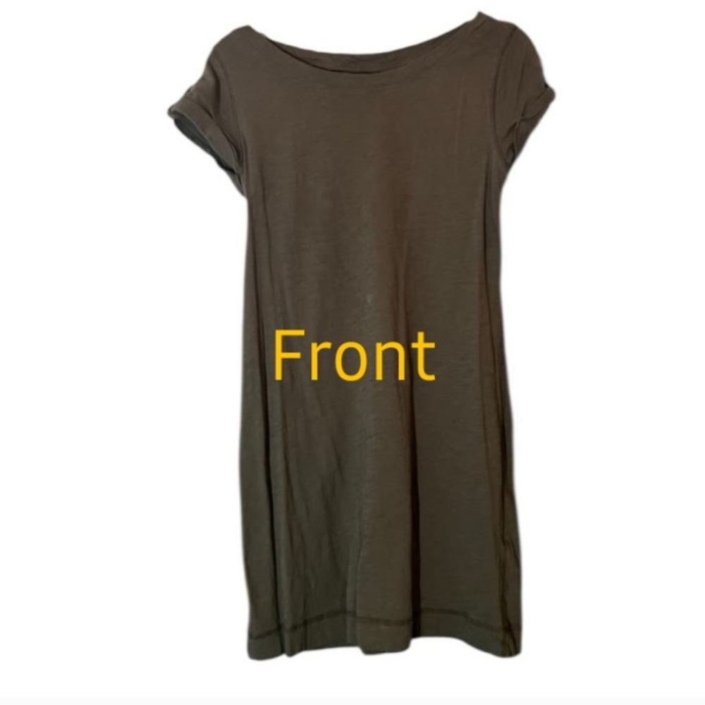 Banana Republic Short Sleeve Knee Length Versatile Tshirt Dress